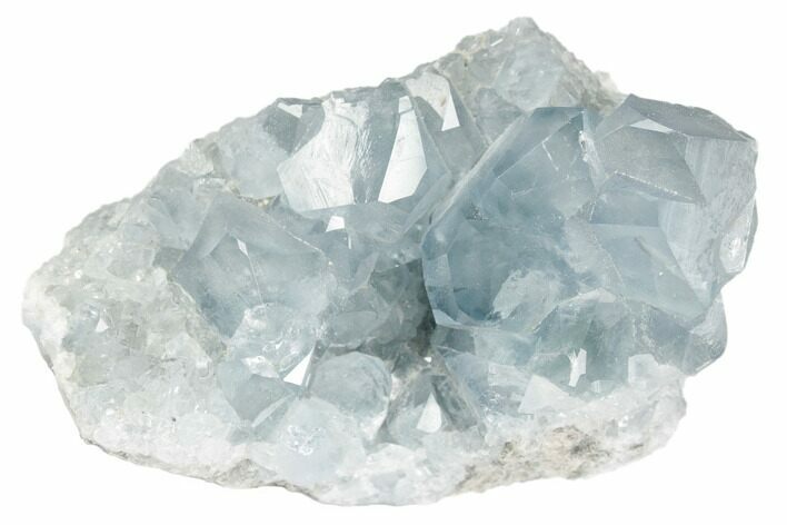 Sparkly Celestine (Celestite) Crystal Cluster - Madagascar #191215